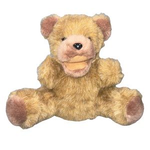 BABY BEAR CUB HAND PUPPET IBT INTERNATIONAL BON TON TOYS PLUSH STUFFED TOY 10”